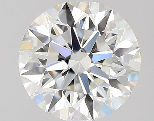 0.42 carat H-VVS2 Excellent cut Natūralus Round Deimantas (1)
