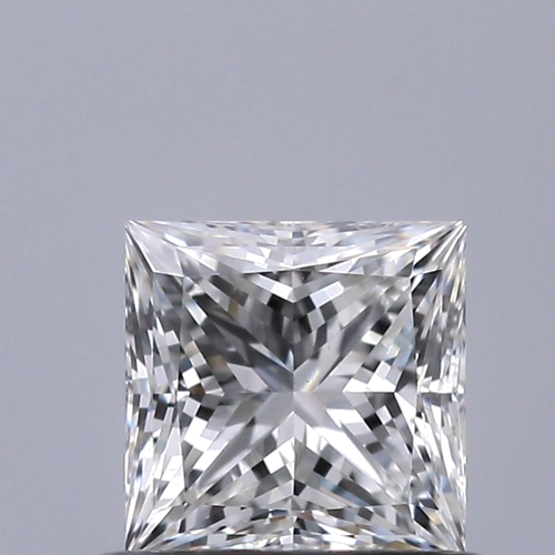 0.6 carat G-VS1 Natūralus Princess Deimantas (1)