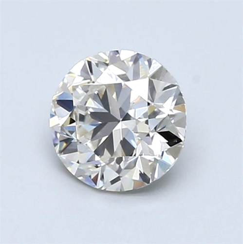 0.9 carat K FAINT BROWN-VVS2 Very Good cut Natūralus Round Deimantas (1)