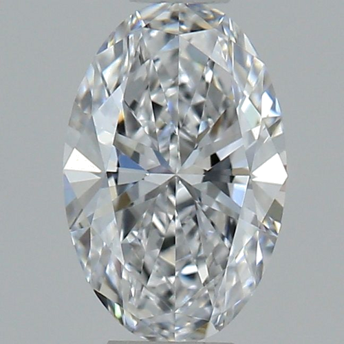 0.5 carat D-VS1 Natūralus Oval Deimantas (1)