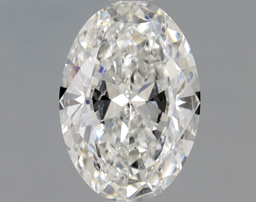 1.0 carat F-SI1 Natūralus Oval Deimantas (1)