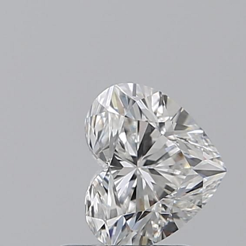 1.01 carat F-VS1 Natūralus Heart Deimantas (1)