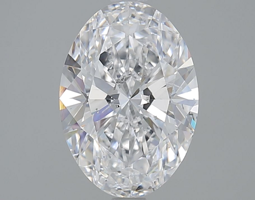 3.0 carat D-SI2 Natūralus Oval Deimantas (1)