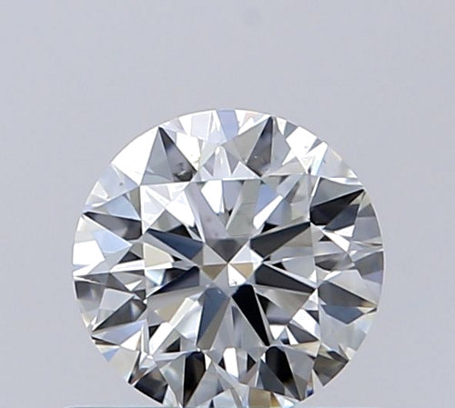 0.5 carat H-VS2 Very Good cut Natūralus Round Deimantas (1)