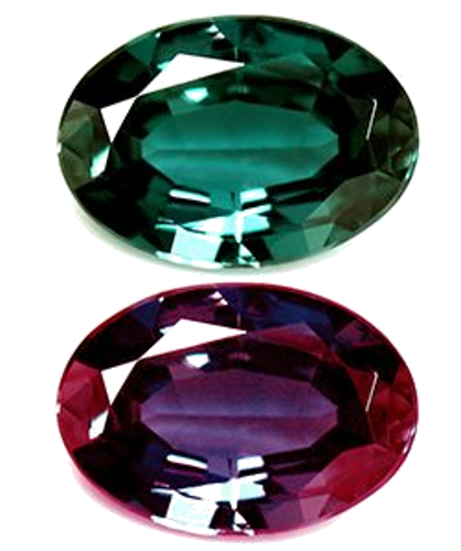0.65 carat GREEN Oval Alexandrite (1)