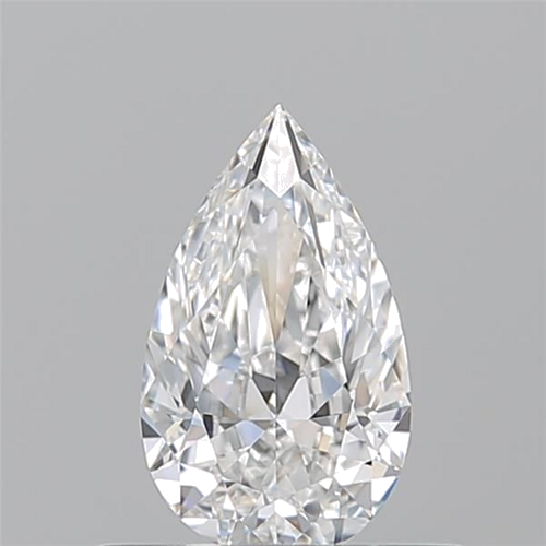0.5 carat E-VVS2 Natūralus Pear Deimantas (1)