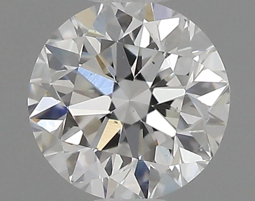 0.45 carat F-SI1 Very Good cut Natūralus Round Deimantas (1)