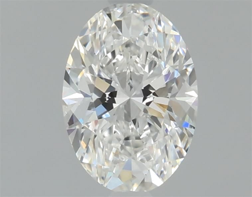 0.4 carat F-SI1 Natūralus Oval Deimantas (1)
