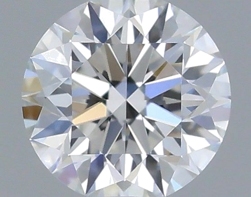 0.21 carat F-VVS1 Excellent cut Natūralus Round Deimantas (1)