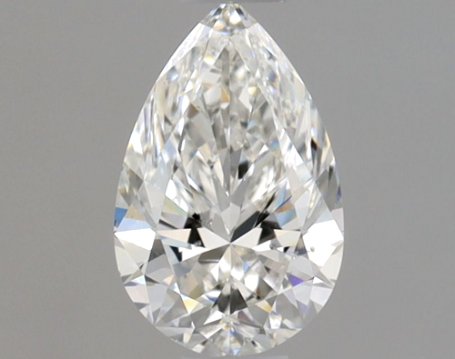 0.51 carat G-SI1 Natūralus Pear Deimantas (1)