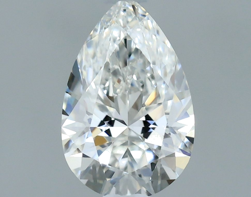 0.4 carat G-VVS1 Natūralus Pear Deimantas (1)