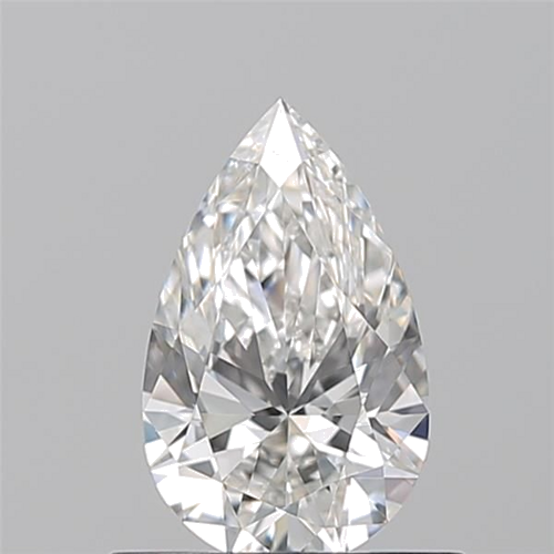 0.53 carat G-VVS1 Natūralus Pear Deimantas (1)