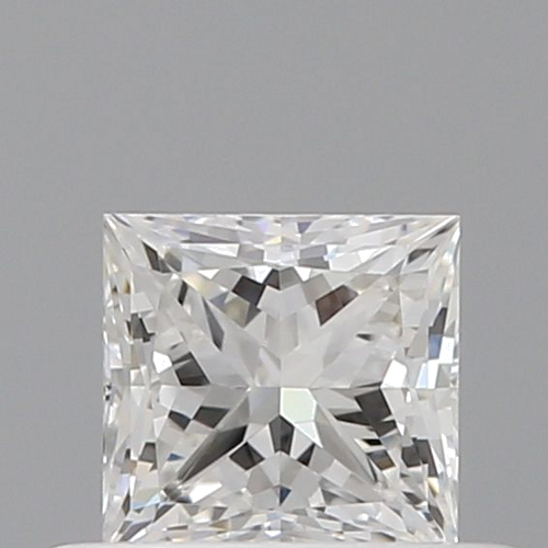 0.4 carat F-VVS2 Natūralus Princess Deimantas (1)