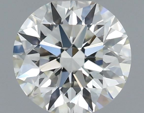 0.58 carat K-IF Excellent cut Natūralus Round Deimantas (1)