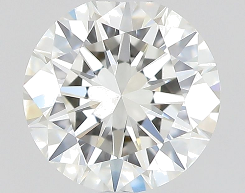 0.5 carat I-VVS2 Very Good cut Natūralus Round Deimantas (1)