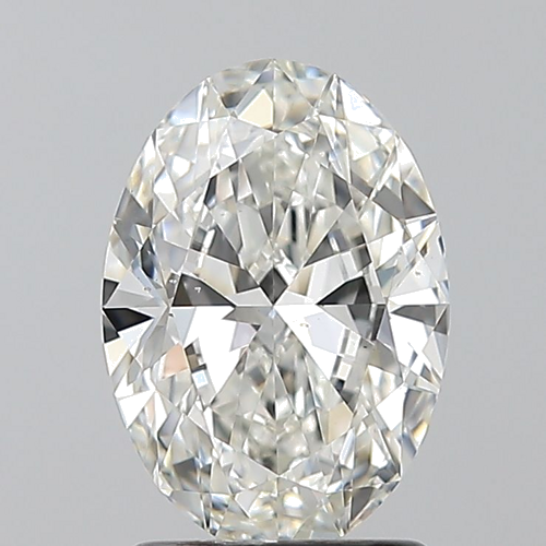 1.51 carat G-VS2 Natūralus Oval Deimantas (1)