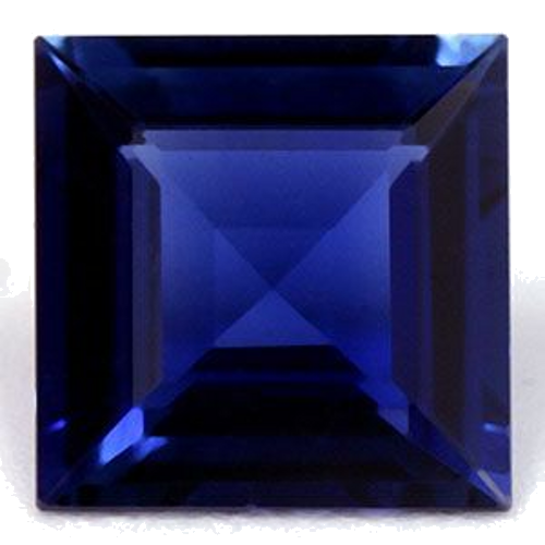 0.98 carat BLUE Square Safyras (1)