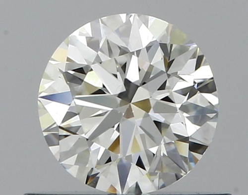0.5 carat H-VVS1 Excellent cut Natūralus Round Deimantas (1)
