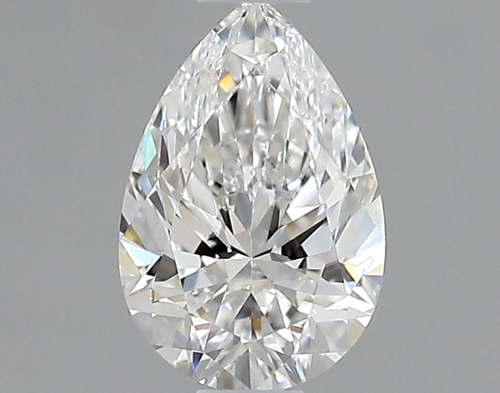 0.5 carat E-VS1 Natūralus Pear Deimantas (1)