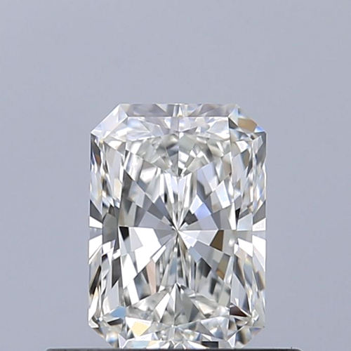 0.51 carat G-VVS1 Natūralus Radiant Deimantas (1)