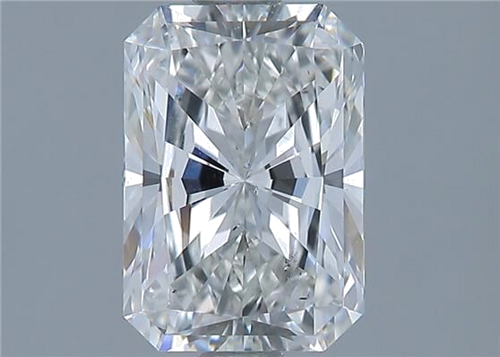 1.51 carat G-SI1 Natūralus Radiant Deimantas (1)