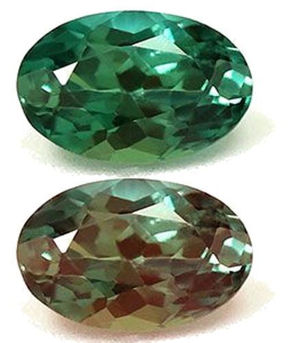0.45 carat GREEN Oval Alexandrite (1)
