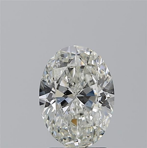 2.0 carat I-SI2 Natūralus Oval Deimantas (1)