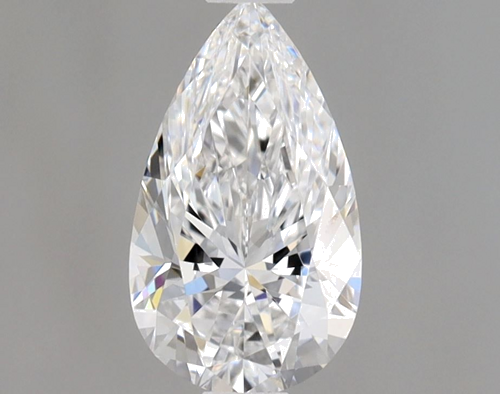 0.6 carat D-VVS1 Natūralus Pear Deimantas (1)
