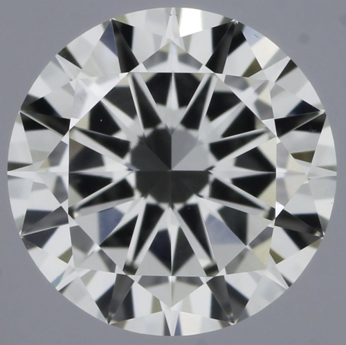 0.51 carat K-VS1 GD cut Natūralus Round Deimantas (1)