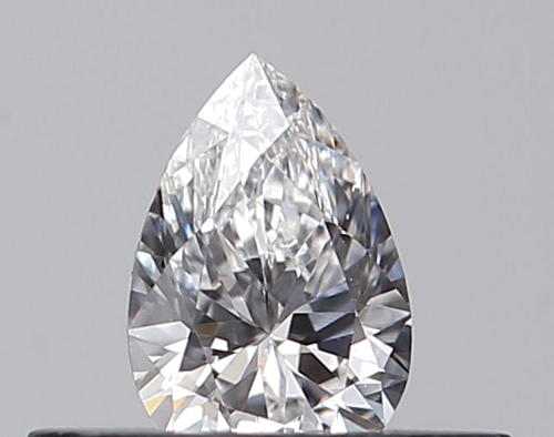0.24 carat D-VVS2 Natūralus Pear Deimantas (1)