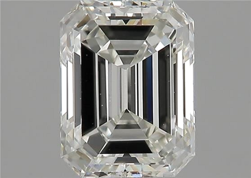 1.7 carat H-VVS2 Natūralus Emerald Deimantas (1)