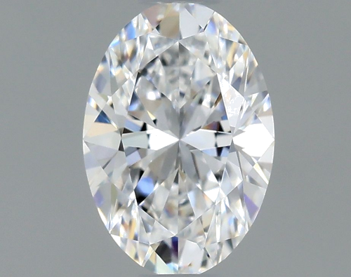 0.54 carat D-VVS2 Natūralus Oval Deimantas (1)