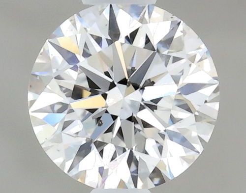 0.4 carat F-SI1 Excellent cut Natūralus Round Deimantas (1)