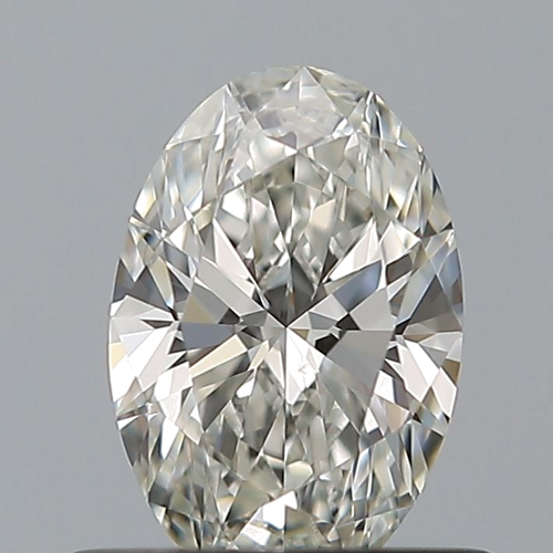 0.51 carat I-IF Natūralus Oval Deimantas (1)
