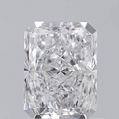 1.01 carat D-VVS1 Natūralus Radiant Deimantas (1)