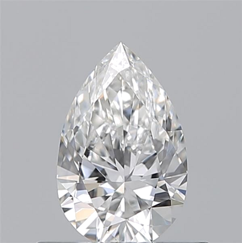 0.5 carat G-VVS1 Natūralus Pear Deimantas (1)
