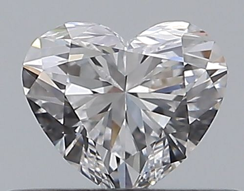 0.3 carat D-VVS1 Natūralus Heart Deimantas (1)