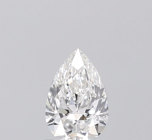 0.5 carat F-VS1 Natūralus Pear Deimantas (1)