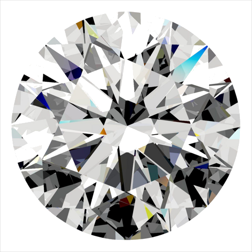 0.31 carat G-VVS2 Excellent cut Natūralus Round Deimantas (1)