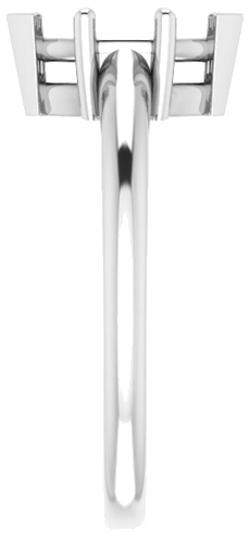 14K White 9x4.5 mm Marquise Solitaire Engagement Ring Mounting (4)