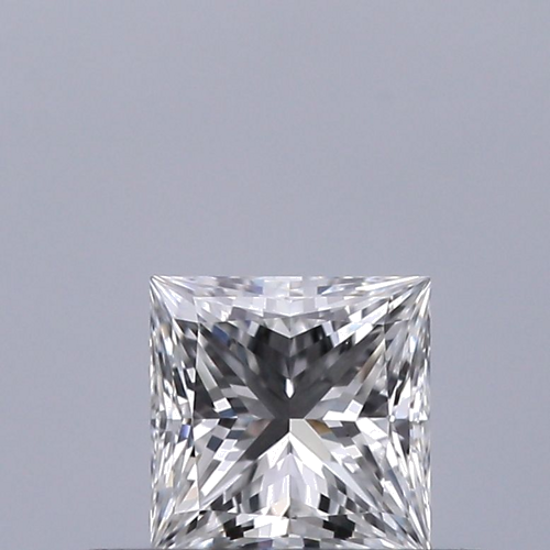0.35 carat E-VVS1 Natūralus Princess Deimantas (1)