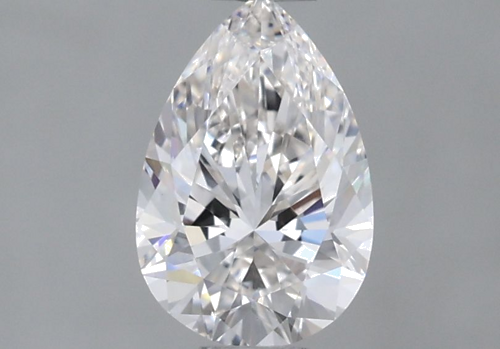 0.55 carat G-VVS1 Natūralus Pear Deimantas (1)