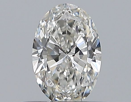 0.4 carat G-VVS2 Natūralus Oval Deimantas (1)