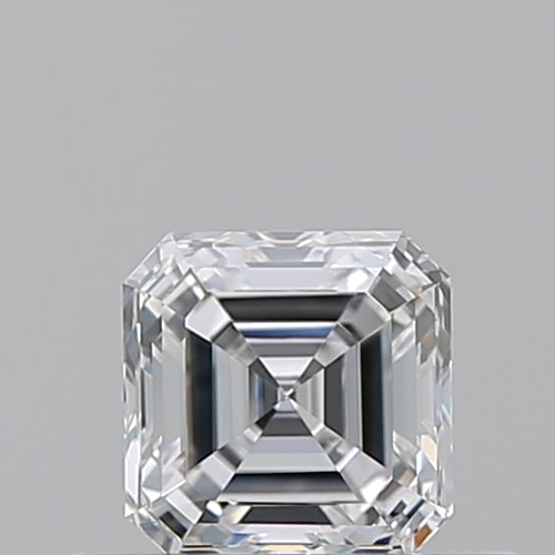 0.5 carat E-VVS1 Natūralus Asscher Deimantas (1)