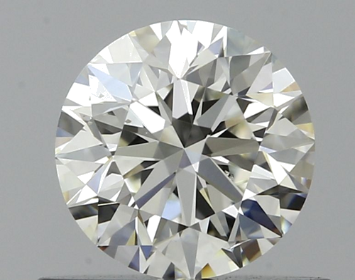 0.53 carat I-SI1 Excellent cut Natūralus Round Deimantas (1)