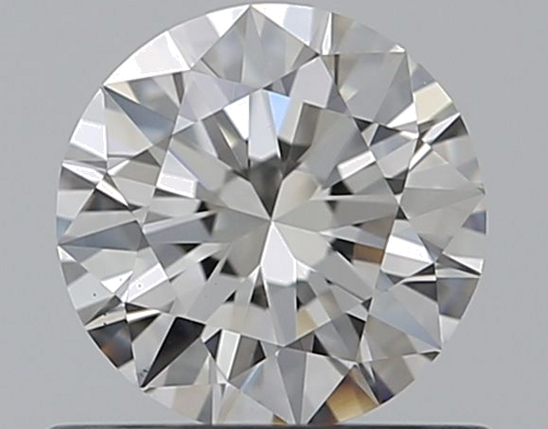 0.52 carat H-VS2 Excellent cut Natūralus Round Deimantas (1)