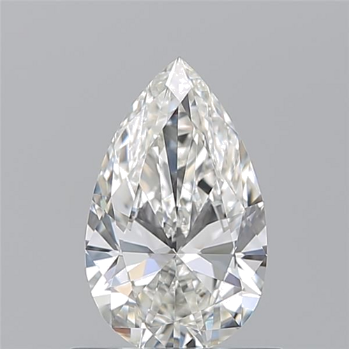 0.72 carat I-IF Natūralus Pear Deimantas (1)