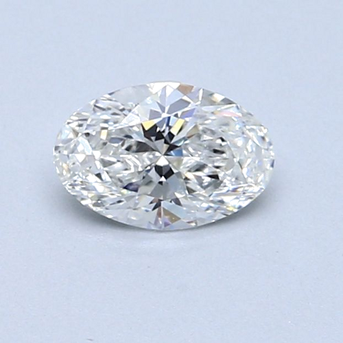 0.57 carat F-VS2 Natūralus Oval Deimantas (1)
