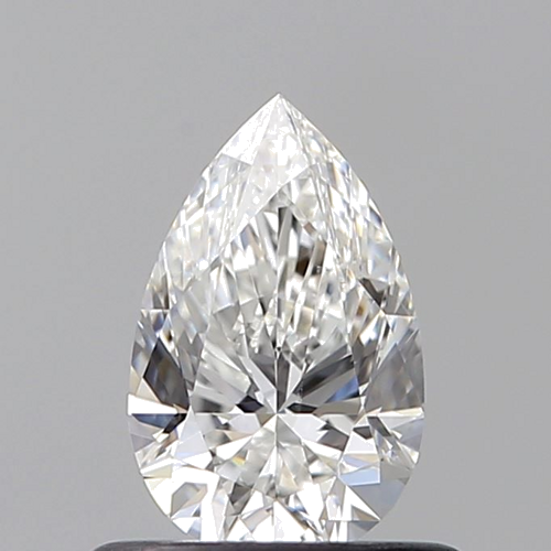 0.53 carat E-VS2 Natūralus Pear Deimantas (1)