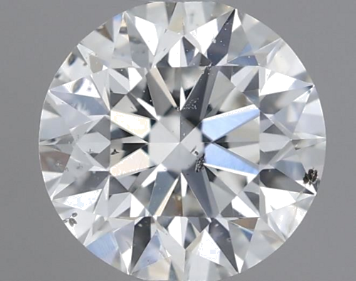 0.58 carat E-SI2 Excellent cut Natūralus Round Deimantas (1)